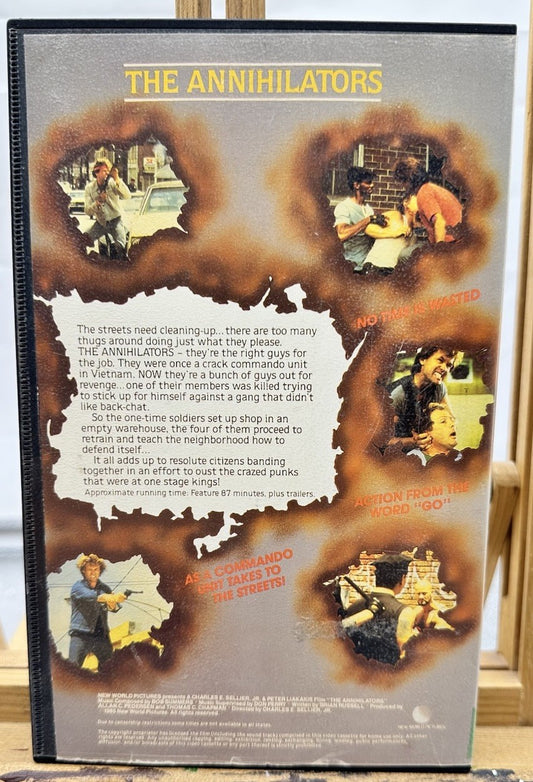 The Annihilators VHS Tape In Good Condition 8914
