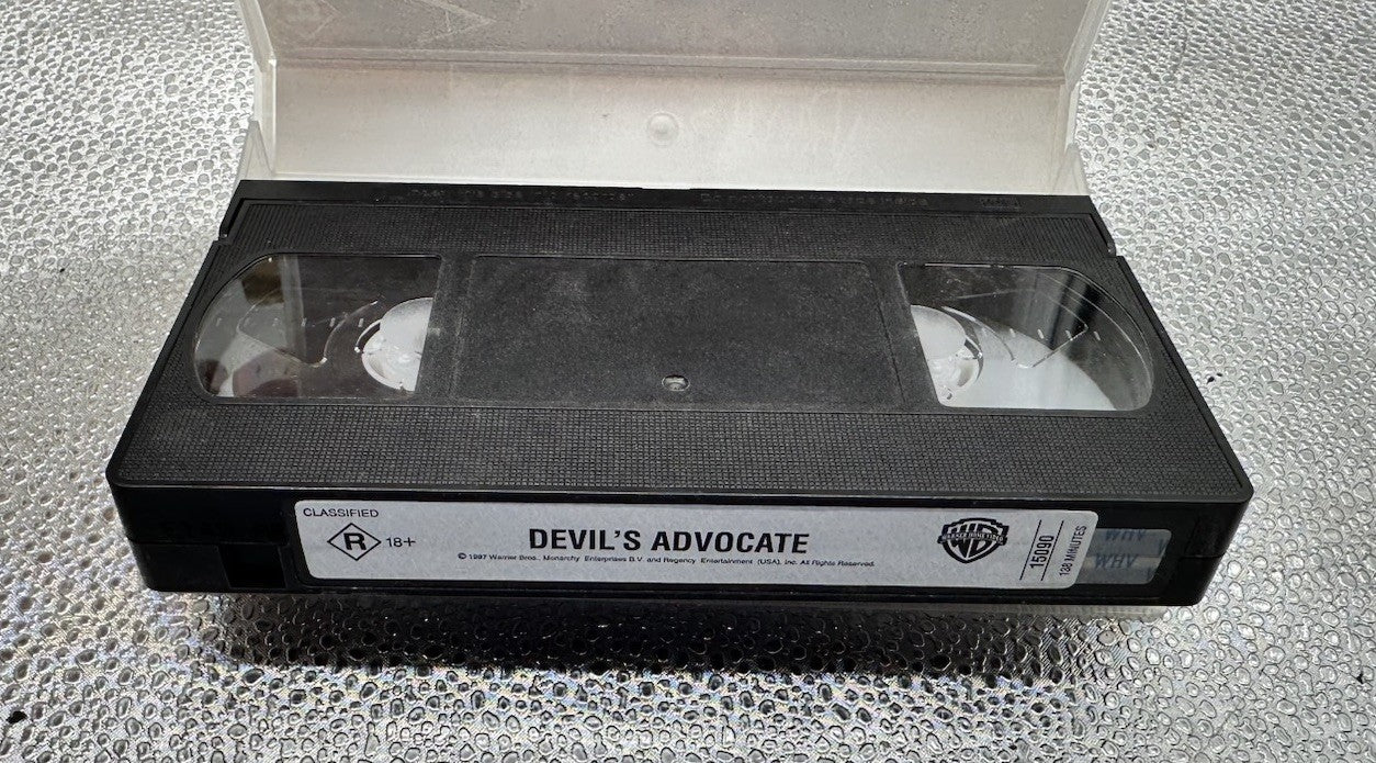 Devil's Advocate : Al Pacino VHS Tape In Good Condition 8904