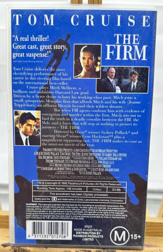 The Firm : Tom Cruise VHS Tape In Good Condition 8874