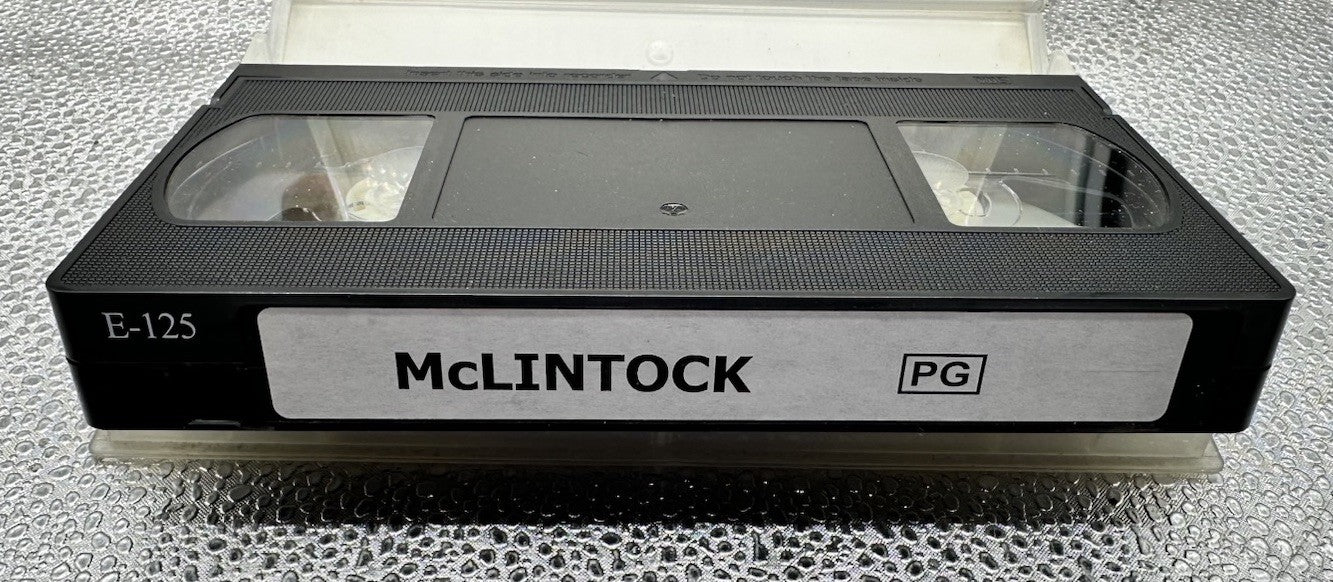 Mc Lintock ! : John Wayne VHS Tape In Good Condition 8950
