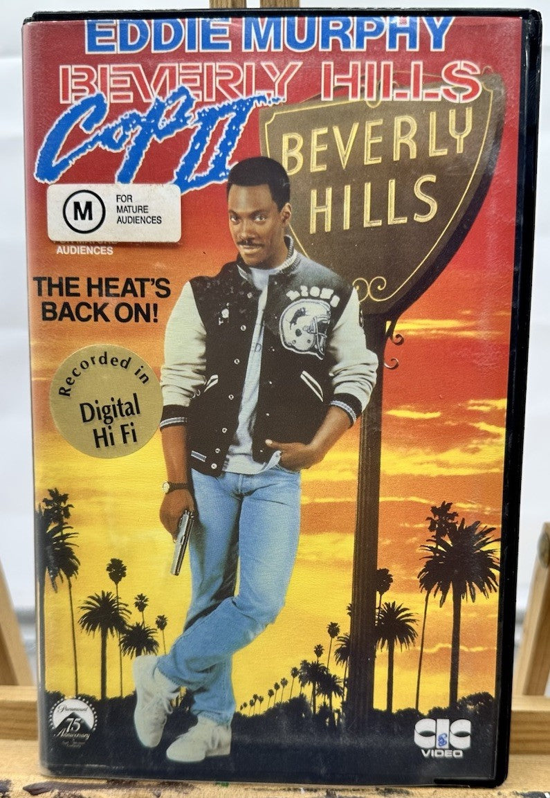 Beverly Hills Cop 2 : Eddie Murphy VHS Tape In Good Condition 8887
