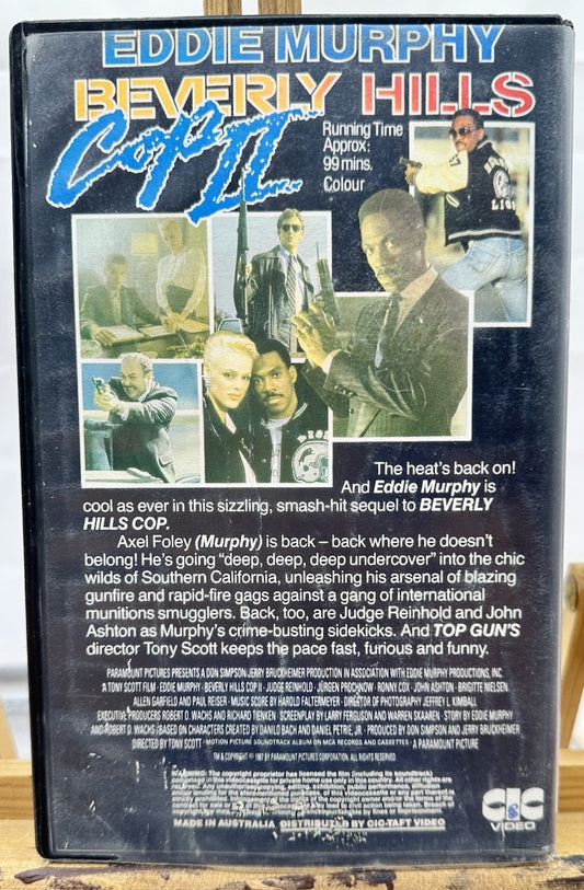 Beverly Hills Cop 2 : Eddie Murphy VHS Tape In Good Condition 8887