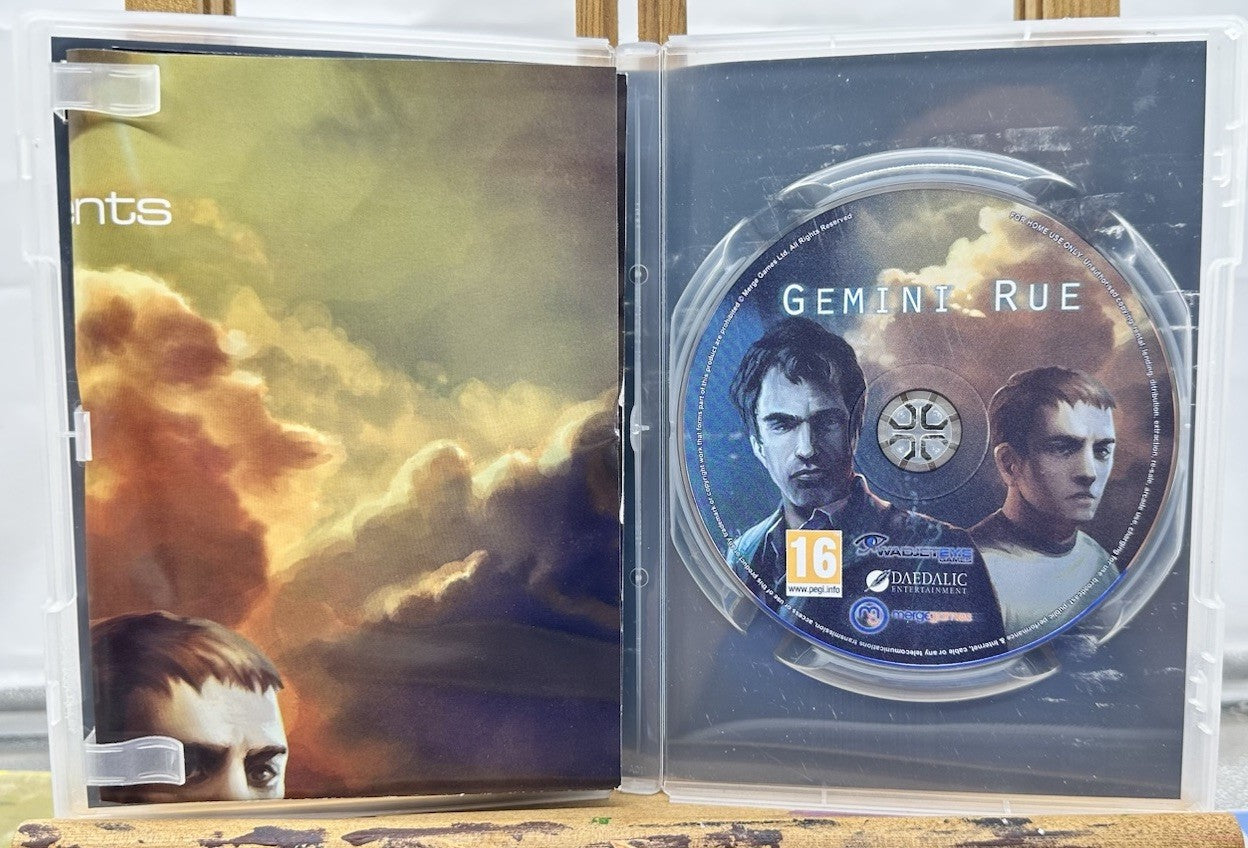 Gemini Rue Collector's Edition PC Game Windows - In Good Condition 8757