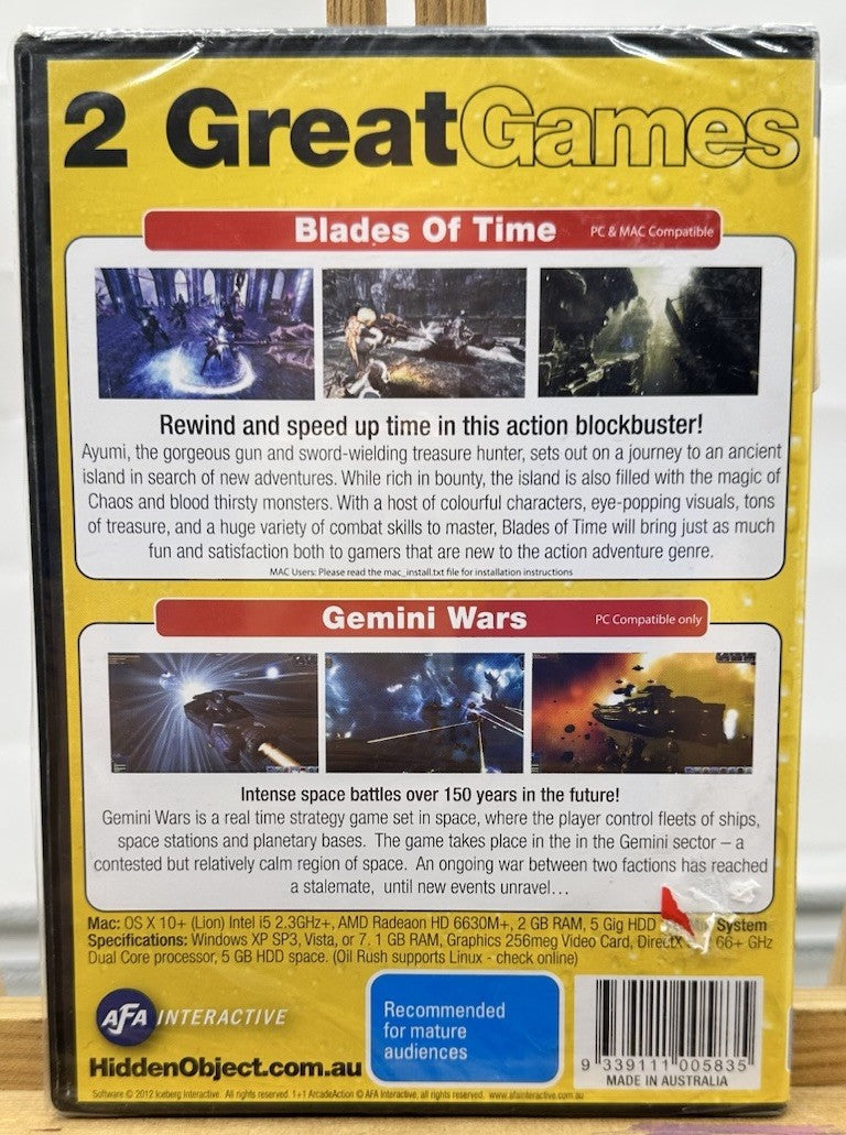 Blades Of Time PC Game Windows Brand New Sealed 8808