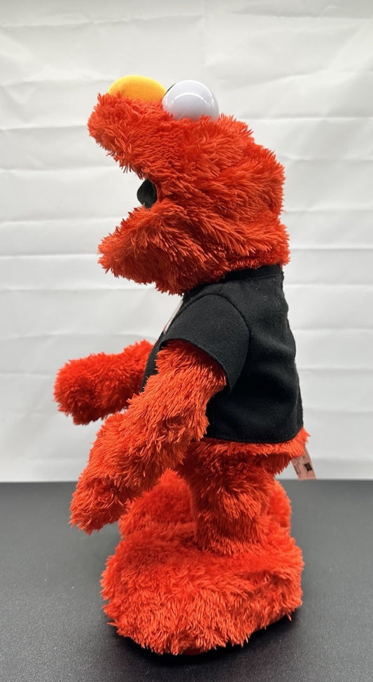 Let's Rock Elmo Animated Singing 14'' Plush Sesame Street Hasbro Toy 2010 (8735)