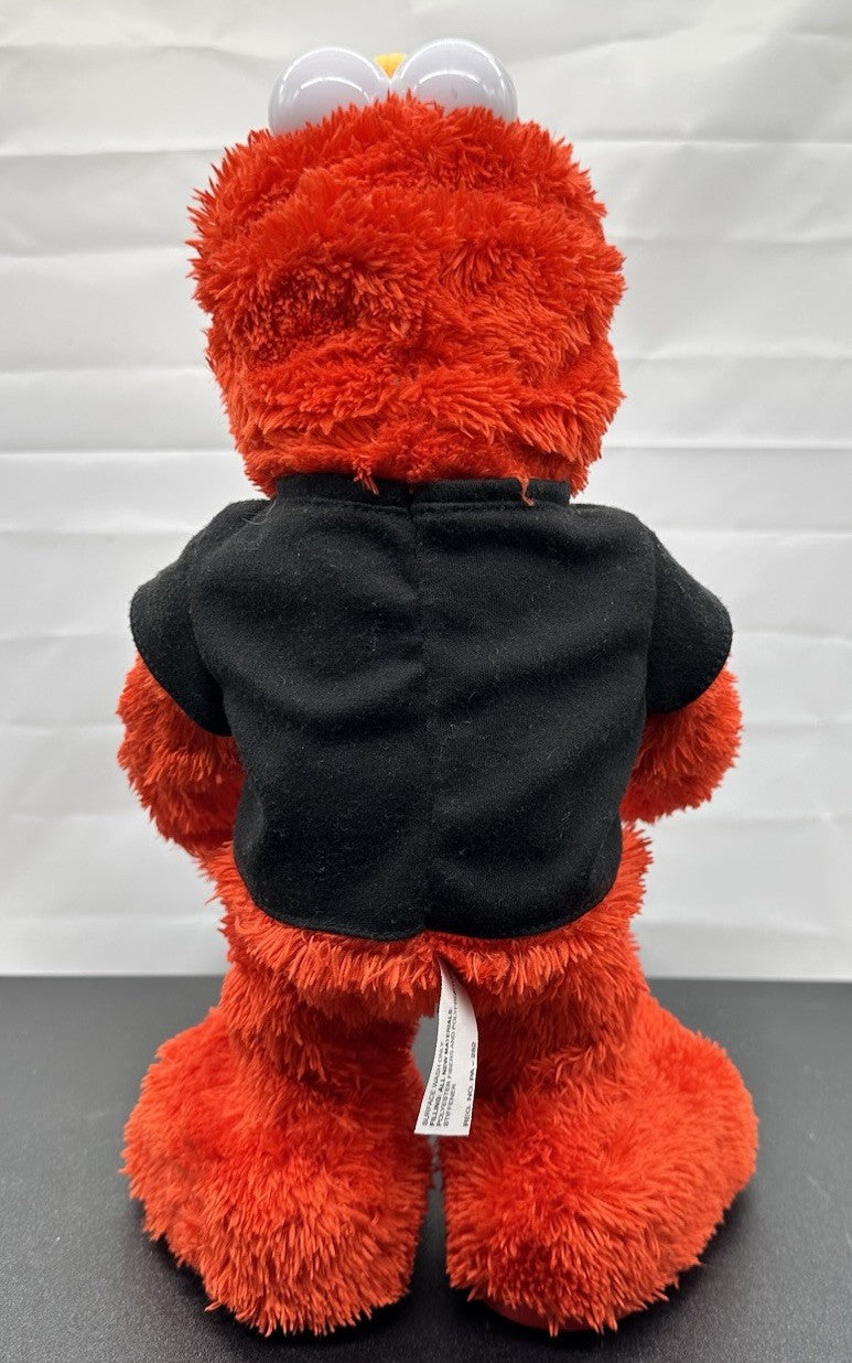 Let's Rock Elmo Animated Singing 14'' Plush Sesame Street Hasbro Toy 2010 (8735)
