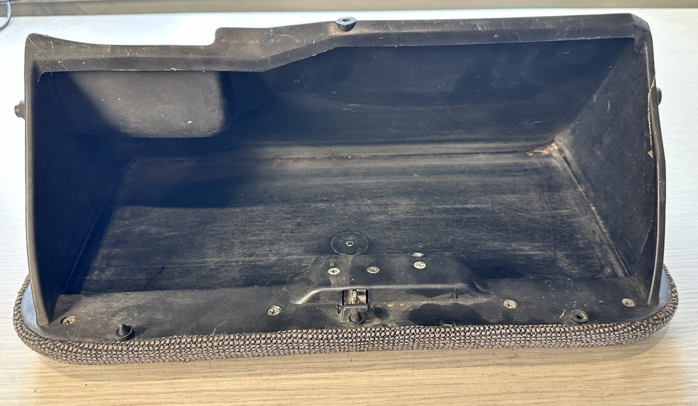 Nissan Silvia S13 180SX Glove Box Grey Chequered Cloth Trim I Good Condition8992