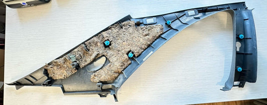 NISSAN SKYLINE LH REAR QUARTER WINDOW SURROUND R33 08/93-11/98 Multiple Avail