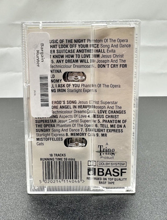 The Music Of Andrew Lloyd Webber Cassette Tape In Good Condition 7674