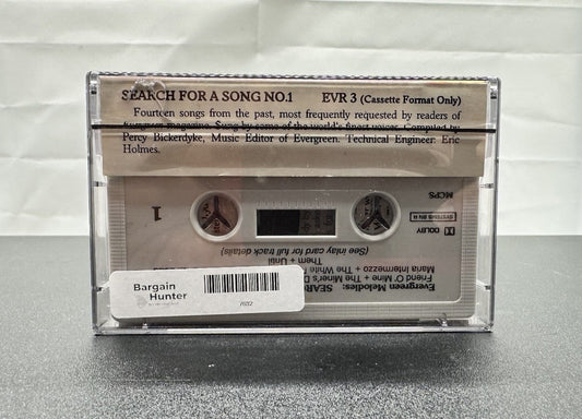 Search For A Song 1 : Evergreen Melodies Cassette Tape In Good Condition 7632