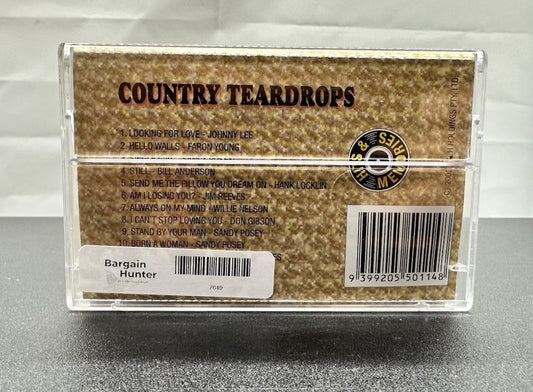 Country Teardrops Cassette Tape In Good Condition 7649