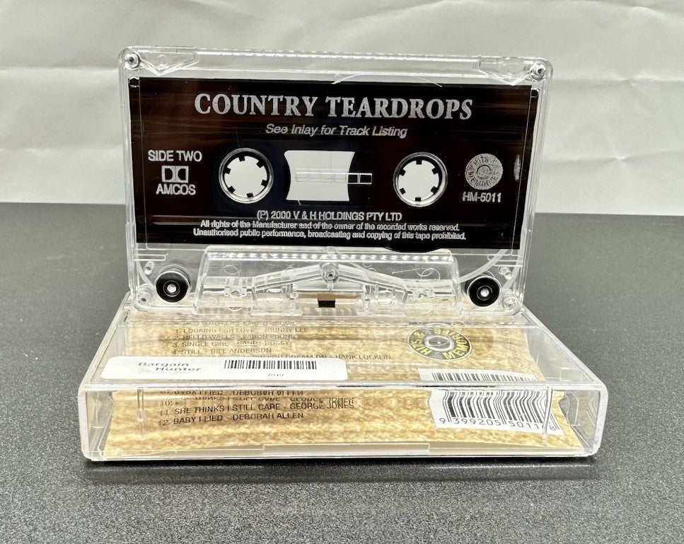 Country Teardrops Cassette Tape In Good Condition 7649