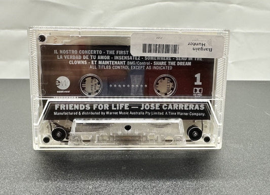 Amigos Para Siempre - Friends For Life : Jos'e Carreras Cassette Tape GC 7597