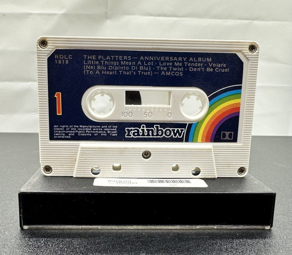 Platters Anniversary Album Cassette Tape In Good Condition 7800