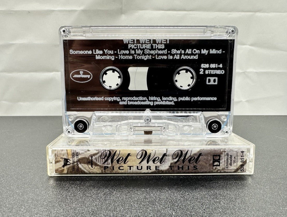 Wet Wet Wet Picture This Cassette Tape In Good Condition 7643