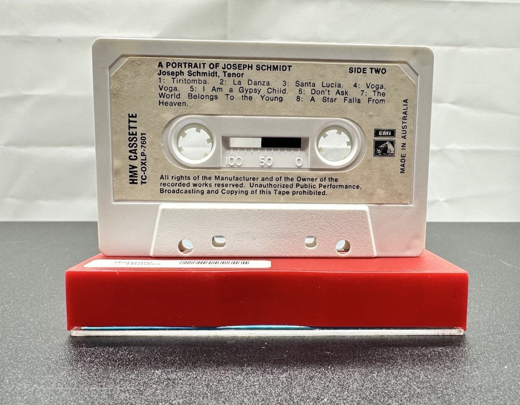 A Portrait Of Joseph Schmidt : Joseph Schmidt Cassette Tape In Good Cond 7587