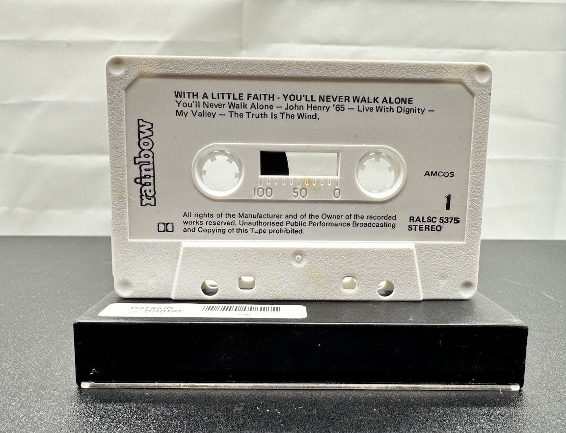 With A Little Faith You'll Never Walk Alone Cassette Tape In Good Condition 7590