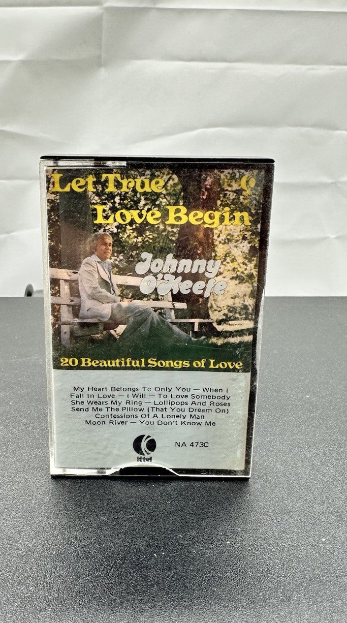 Let True Love Begin : Johnny O'Keefe Cassette Tape In Good Condition 7634