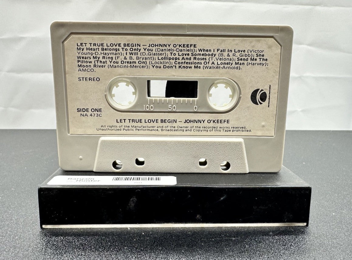 Let True Love Begin : Johnny O'Keefe Cassette Tape In Good Condition 7634