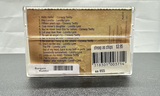 Conway And Loretta : Conway Twitty & Loretta Lynn Cassette Tape In GC 7645
