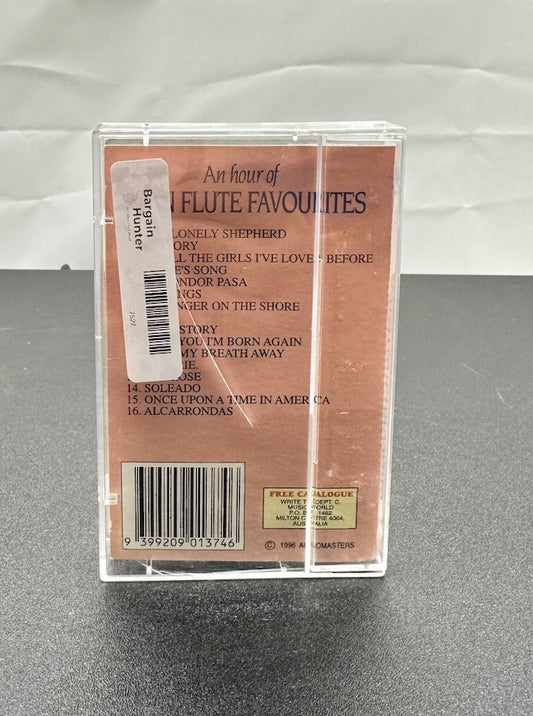 An Hour Of Pan Flute Favourites Cassette Tape In OK Condition 7527
