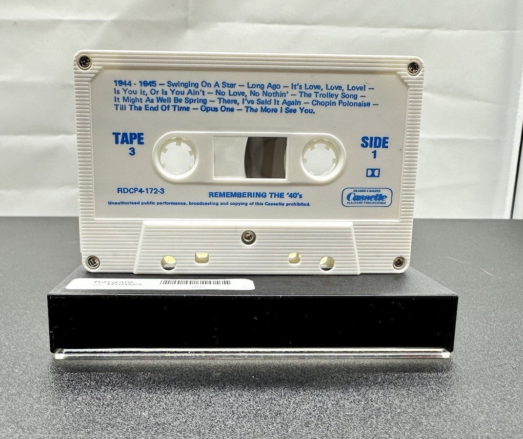 Remembering The 40's Cassette Tape In Good Condition 6672