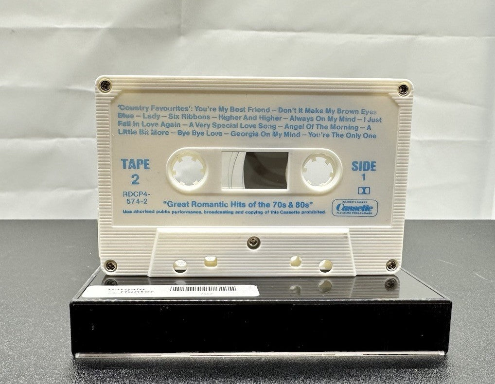 Great Romantic Hits Of The '70s & '80s Cassette Tape In Good Condition 7557