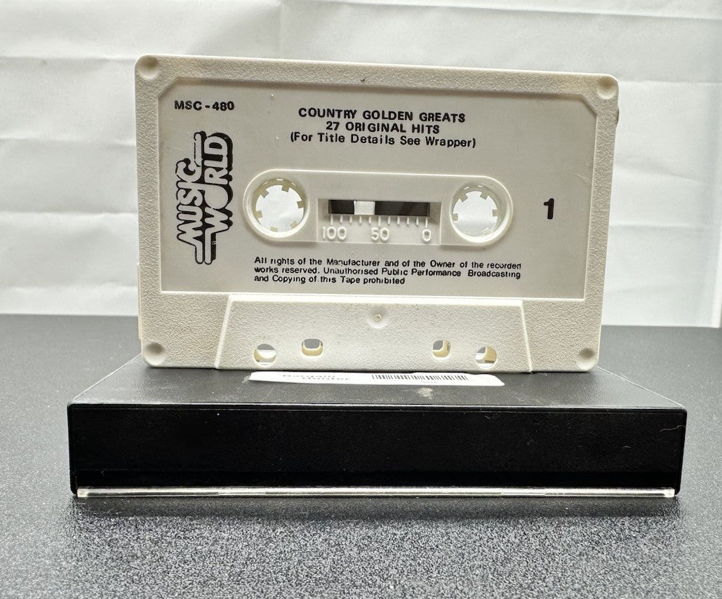 Country's Golden Greats 27 Original Hits Cassette Tape In Good Condition 7807
