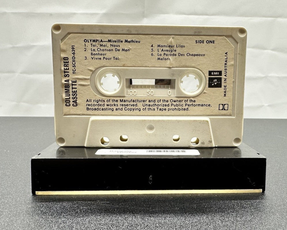 Olympia : Mireille Mathieu Cassette Tape In Good Condition 7811