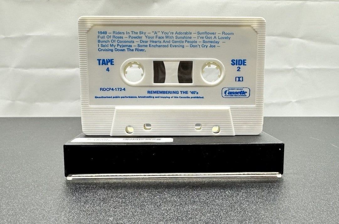 Remembering The 40's Cassette Tape In Good Condition 6673