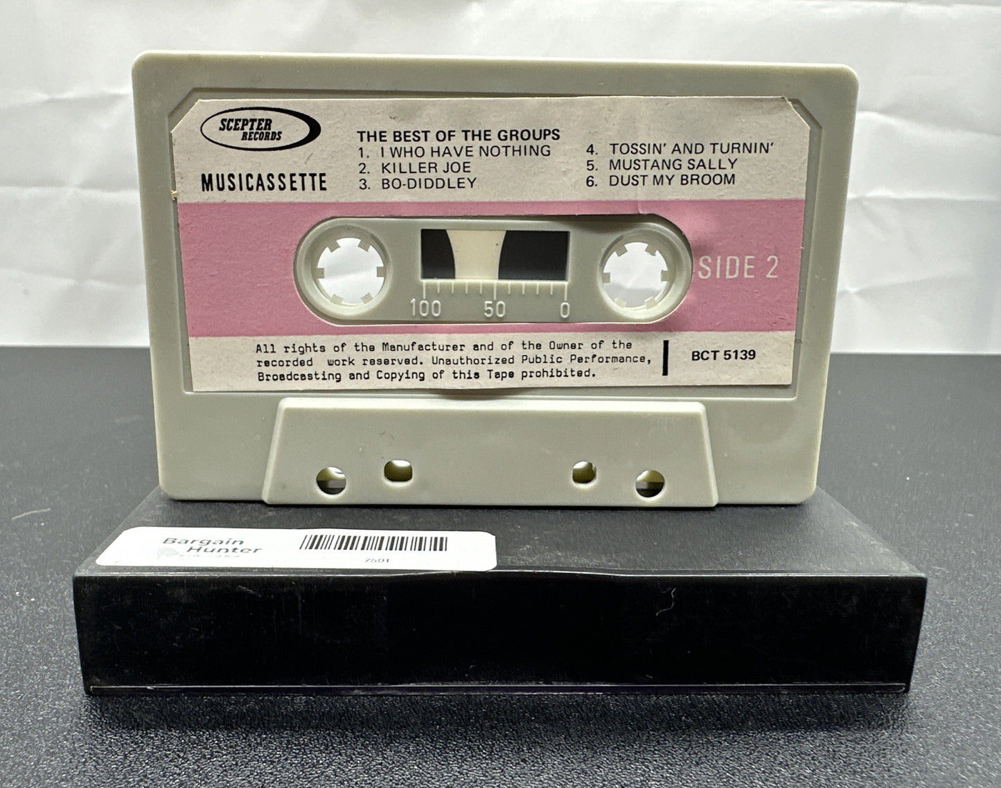 Scepter Musicassette : The Best Of The Groups Cassette Tape In Good Cond 7591