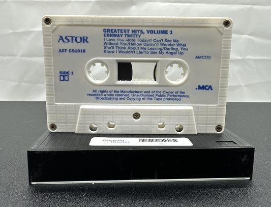 Greatest Hits Vol.1 Conway Twitty Cassette Tape In OK Condition 7875