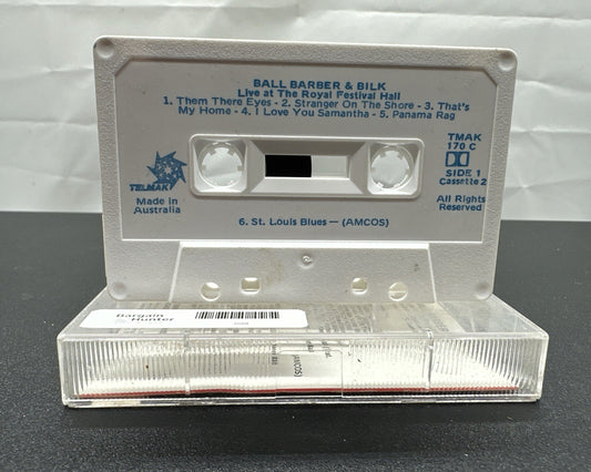 Ball, Barber & Bilk At The Royal Festival Hall Cassette Tape In OK Condition7539