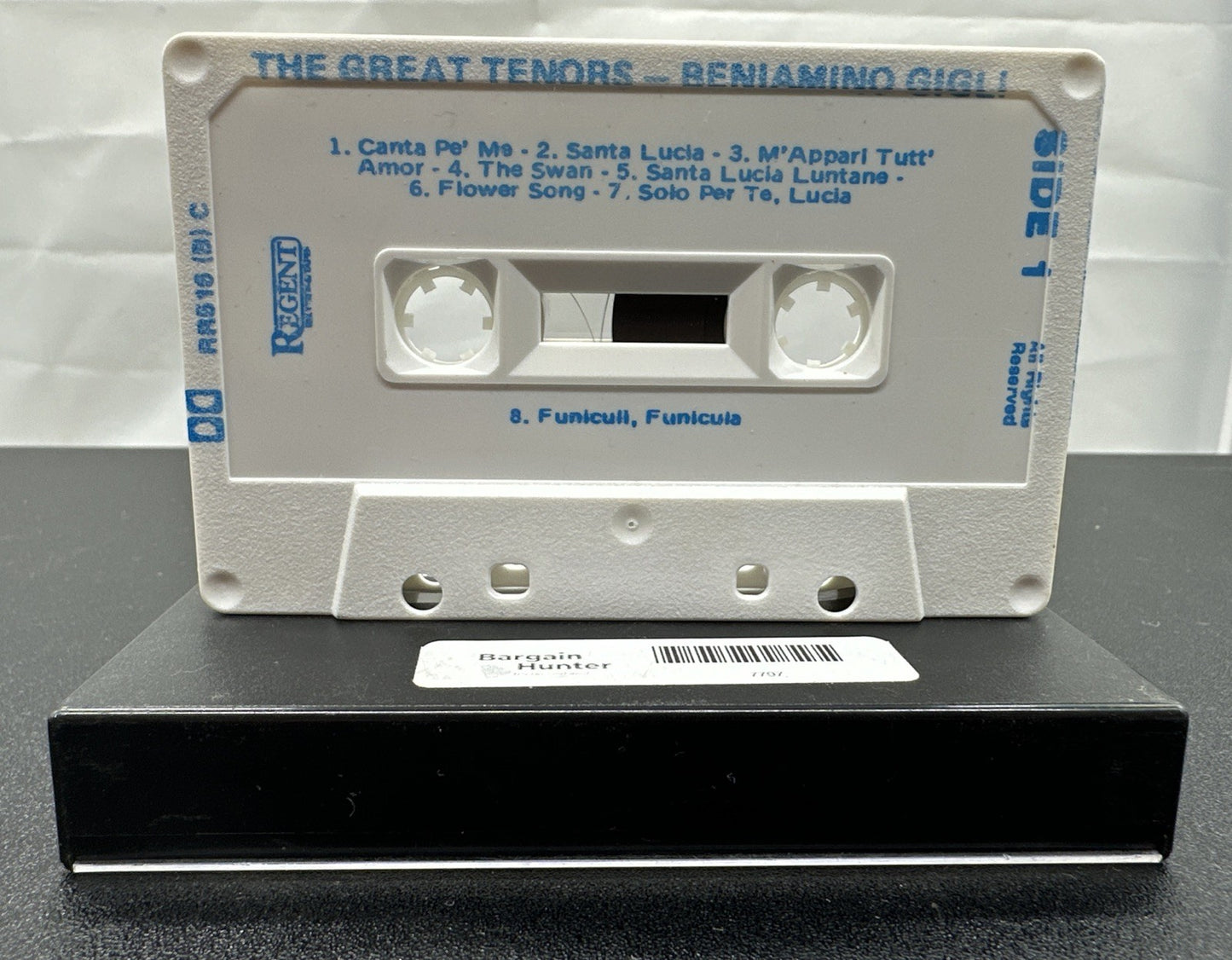 The Great Tenors : Beniamino Gigli Cassette Tape In Good Condition 7797