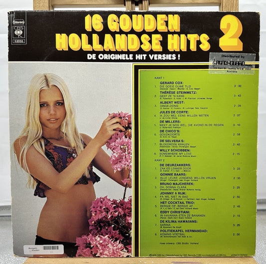 16 Golden Hollandse Hits 2 Record In Good Condition 6676