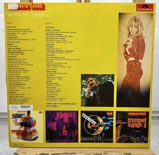James Last Hammond A Gogo 2 Record In Good Condition 6687
