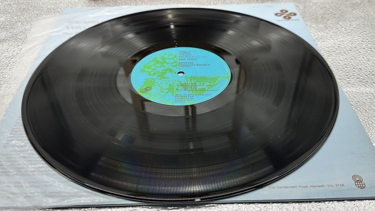 Karajan Conducts Wagner Volume 2 Record In Good Condition 6785