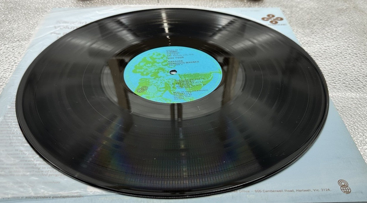 Karajan Conducts Wagner Volume 2 Record In Good Condition 6785