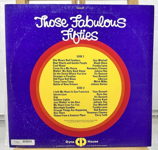 Those Fabulous Fifties Record In Good Condition 6755