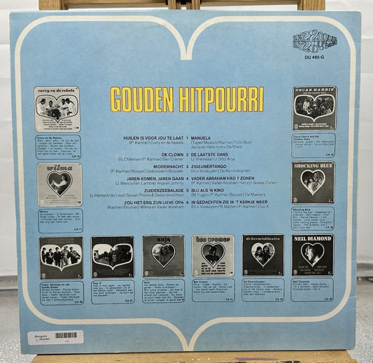 Gouden Hitpourri Record In Good Condition 6783