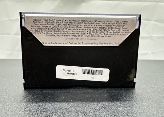 Topol : Fiddler On The Roof Cassette Tape In Good Condition 7833