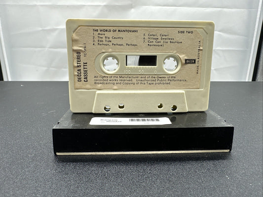 The World Of Mantovani Cassette Tape In OK Condition 7780