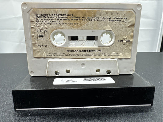 Chicago's Greatest Hits Cassette Tape In OK Condition 7821