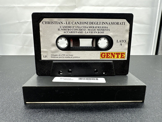 Christian : Le Canzoni Degli Innamorati Cassette Tape In OK Condition 8069