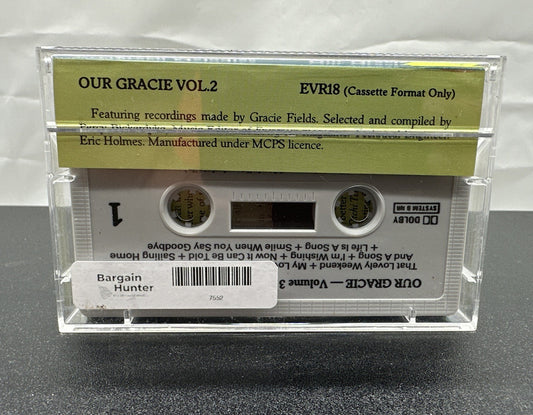Our Gracie Fifty Songs From The Heart Vol.2 Cassette Tape In Good Condition 7552
