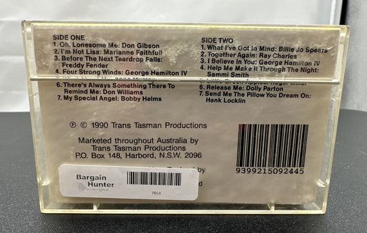 Easy Listening Country Original Artists Cassette Tape In Good Condition 7851