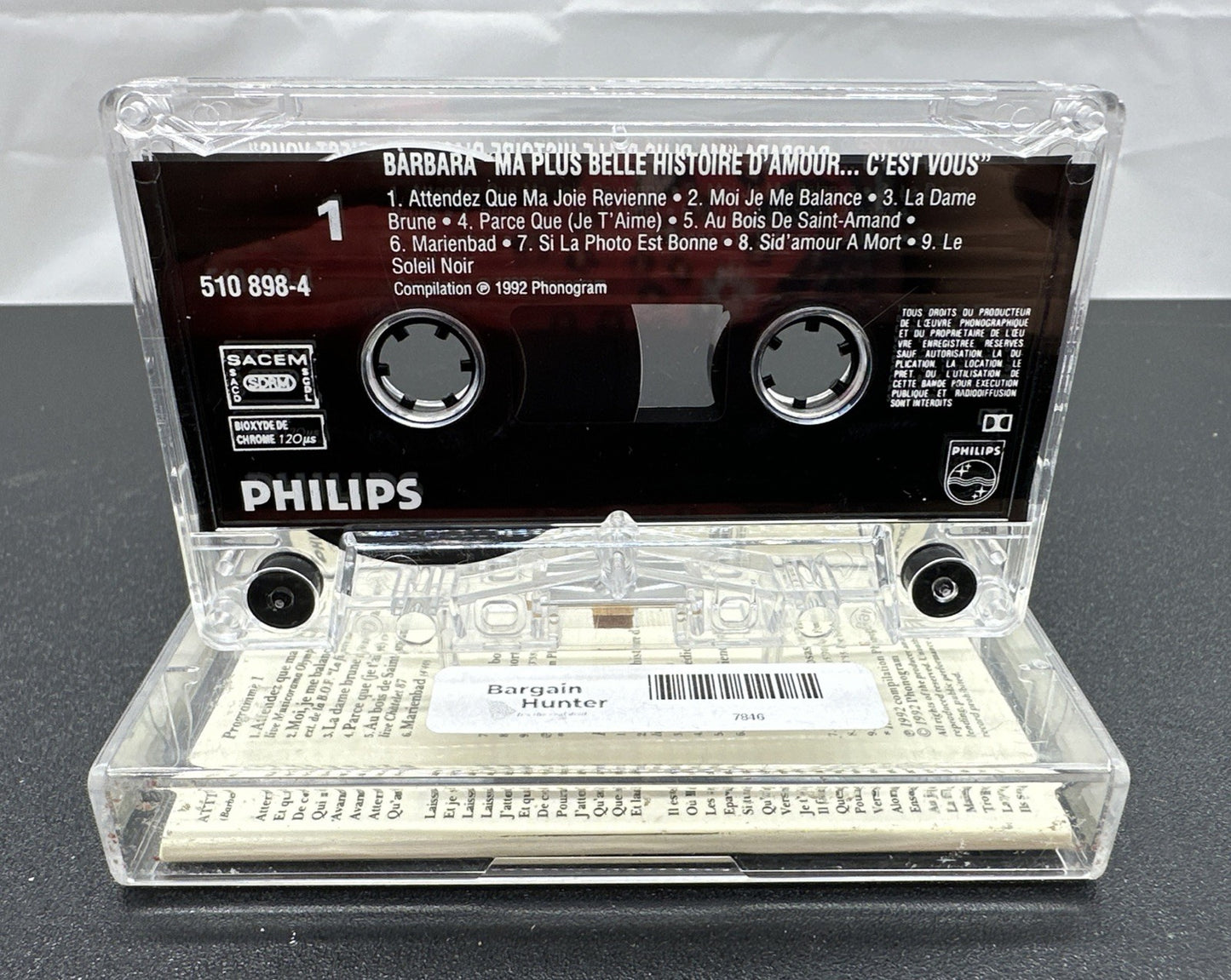 Barbara Cassette Tape In Good Condition 7846
