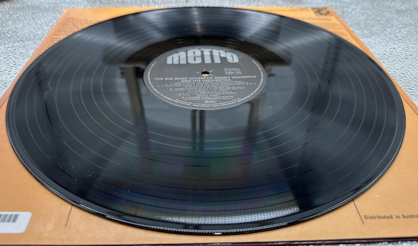 The Big Band Sound Of Benny Goodman Record In Good Condition 7031