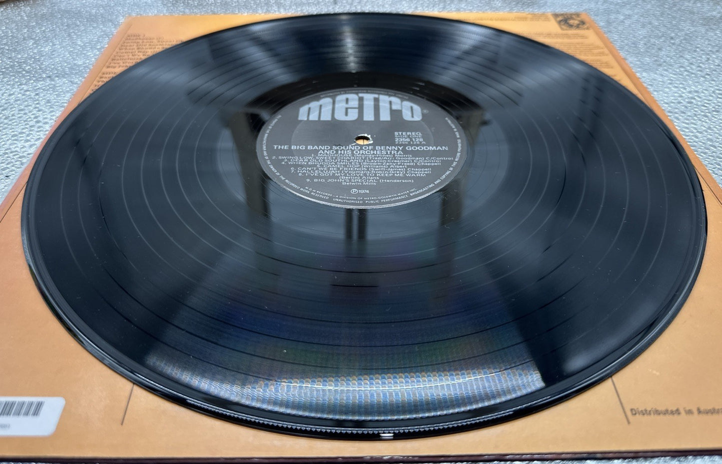 The Big Band Sound Of Benny Goodman Record In Good Condition 7031