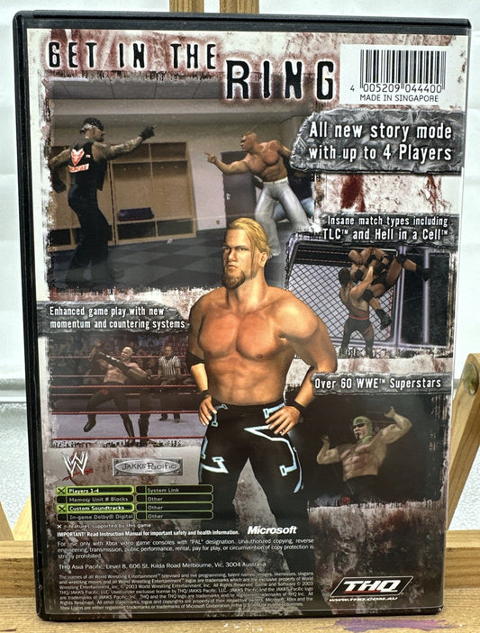 WWE Raw 2 - Microsoft Xbox In Good Condition Incomplete